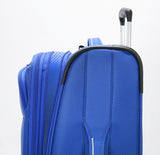 Skyway Luggage Mirage Superlight 24-Inch 4 Wheel Expandable Upright, Maritime Blue, One Size