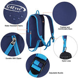 G4Free Outdoor Small Mini Backpack Daypack Bookbags 10L for Kids & Adults(Dark Blue)