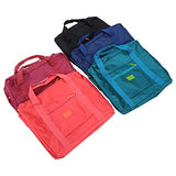 Yosoo Lightweight Waterproof Portable Travelling Bag Folding Storage Luggage Bag (Dark Blue)