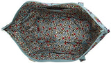 Vera Bradley Iconic Miller Travel Bag, Signature Cotton, Water Bouquet