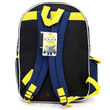 Despicable Me 2 Minions 16" Large School Backpack Lunch Bag Set - Oops!