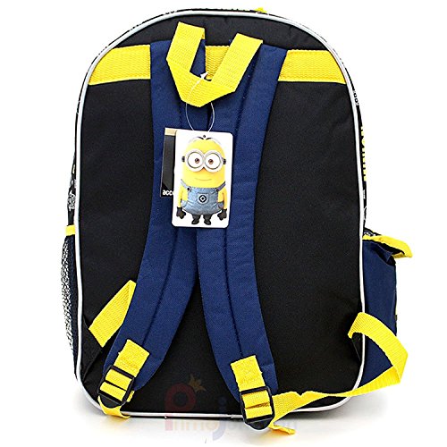 DESPICABLE ME MINIONS ALLOVER 9.5 INSULATED YELLOW LUNCHBOX LUNCH BAG-NEW!