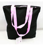 Hello Kitty Black Tote Bag - Pink Hearts