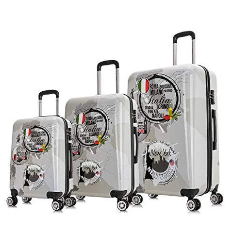 imiomo 3 Piece Luggage Sets,Suitcase with Spinner Wheels,Luggage Set  Clearance for Women, Lightweight Rolling Hardside Travel Luggage with TSA  Lock