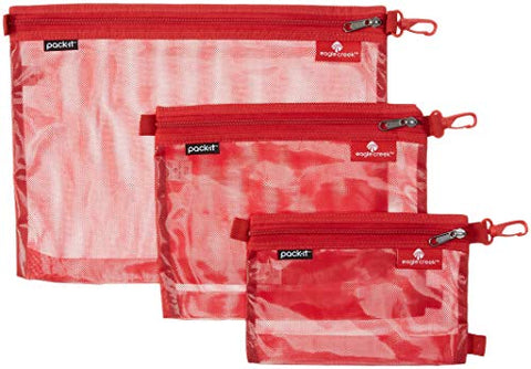 Eagle Creek Pack-it Original Sac Set, RED FIRE