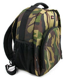 DURAGADGET Fitness Equipment Backpack - Deluxe Camouflage Carry Bag - Compatible with