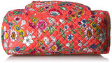 Vera Bradley Women's Iconic Compact Weekender Travel Bag-Signature, Coral Floral