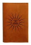 Sun Tattoo Handmade Genuine Leather Passport Holder Case Hlt_01
