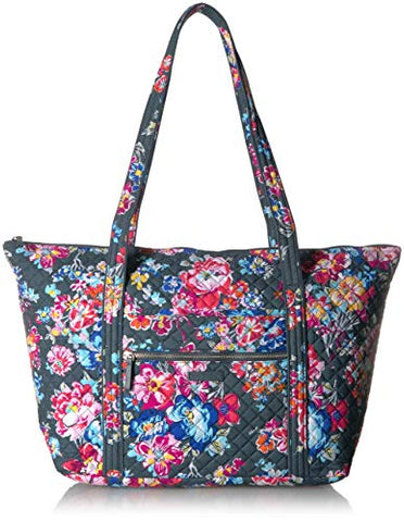 Vera Bradley Iconic Miller Travel Bag, Signature Cotton, pretty Posies