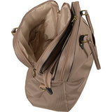 Tommy Bahama Haven 20 Inch Boarding Bag, Champagne/Navy