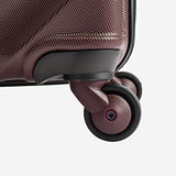 U.S. Traveler Gilmore 2 Piece Expandable Hardside Spinner Luggage Set (Burgundy)