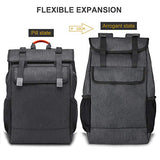 Casual Laptop Backpack, Ice Frog Anti-Theft College Business Travel Backpack Waterproof Outdoor