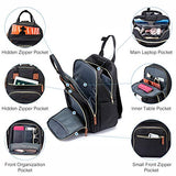 LOVEVOOK Laptop Backpack for Men & Women Unisex Travel Anti-Theft Bag Business Computer Backpacks Purse College School Student Bookbag, Casual Hiking Daypack with Lock, 15.6 Inch, Black