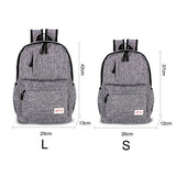 Datomarry Small Gray Outdoor Travel Adventure Zoo Backpack for Kids Toddlers