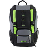 Fuel Shelter Backpack with Large Main Entry Compartment and Oversized Protective Flap, Unisex,