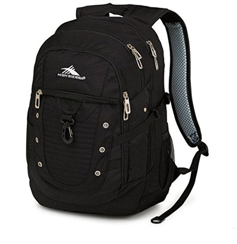 High Sierra Tactic Backpack, Black
