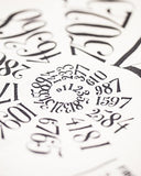 Cognitive Surplus Typographic Nautilus Spiral Fibonacci Number Sequence Tote Bag. (10 Oz Recycled