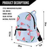 Cute 10 Inch Mini Pack Bag Backpack For Kids Baby Grils Children And Adult (Watermelon)