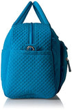 Vera Bradley Women's Iconic Compact Weekender Travel Bag Vera, Bahama Bay