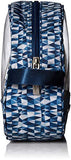 Baggallini Cosmetic Trio Set, Blue Triangle