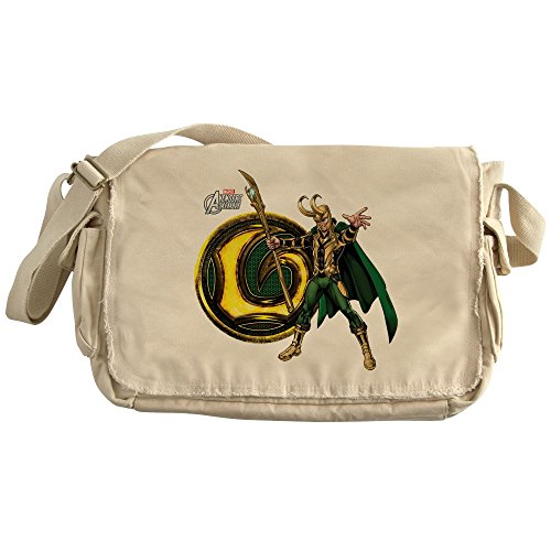 Cafepress - Loki Icon - Unique Messenger Bag, Canvas Courier Bag
