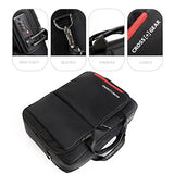 Crossgear Laptop Briefcase With Combination Lock 15.6 Inch Laptop Bag,Business Office Bag For Men