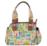 Lily Bloom Landon Triple Section Satchel, Beach House Sand