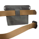 Nite Ize Runoff Waterproof Pocket, Slim Waterproof Wallet for Passports, Phones, and More. Tough Trusted Protection for Water Sports and Adventure Travel, Black