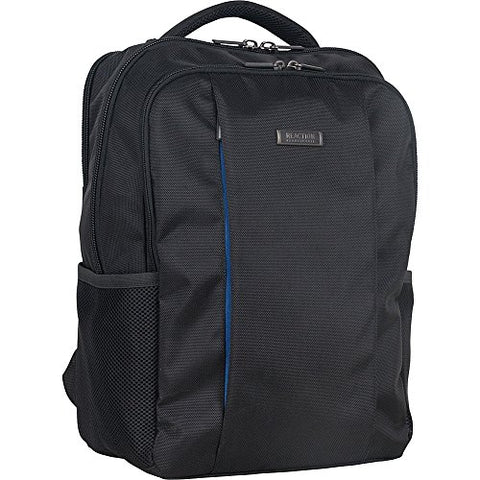 Kenneth Cole Reaction 1680D Polyester Slim Dual Compartment 17.0" Computer Backpack With Rfid,