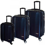 Mcbrine Luggage A719 Expandable 3Pc Luggage Set (Red)