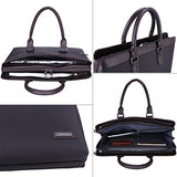 Banuce Mens Slim Waterproof Nylon 14" Laptop Messenger Bag Business Tote Briefcase Shoulder Attache