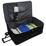 Travelers Choice Travel Select Amsterdam 25-Inch Expandable Rolling Upright, Navy