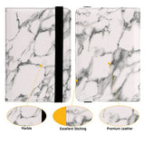 Passport Holder Cover Wallet Case - DESERTI BRANDS Leather RFID Blocking For Women Men - white