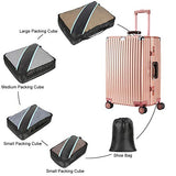 Packing Cubes, 5 Set Travel Luggage Packing Organizers with Laundry Bag
