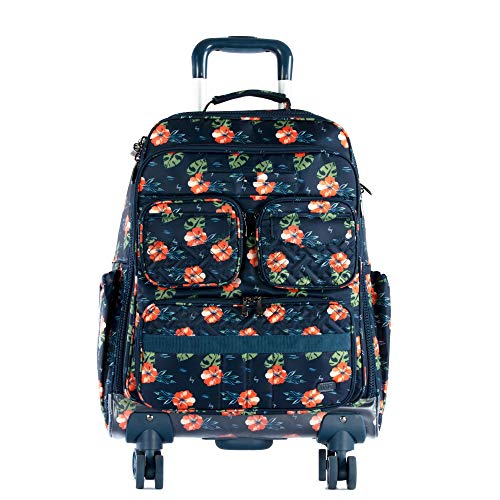 Lug Women's Puddle Jumper Wheelie 2, Aloha Navy