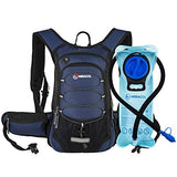 MIRACOL Hydration Backpack with 2L BPA Free Water Bladder, Thermal Insulation Pack Keeps Liquid