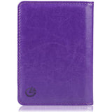 Gdtk Leather Passport Holder Cover Rfid Blocking Travel Wallet (Purple)