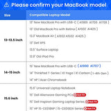 tomtoc 13-13.5 Inch Laptop Shoulder Bag Fit for 13.3" MacBook Air | MacBook Pro | Microsoft 13.5