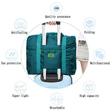 Foldable Travel Duffel Bag 20'' Lightweight Waterproof Travel Luggage Bag(Pack Of 2)