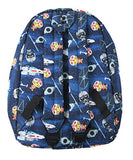 Loungefly x Star Wars Chibi Ships Allover-Print Backpack (Blue Multi, One Size)