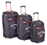 Harley-Davidson 21" Tail Of The Dragon Carry-On Wheeling Luggage, 99820 Black