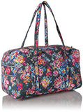 Vera Bradley Iconic Large Travel Duffel, Signature Cotton, Pretty Posies