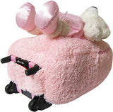 Kreative Kids Plush Rolling Backpack Ballet Bear, Pink