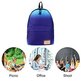 Violet Mist College Backpack Bag Waterproof Laptop