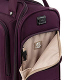 Travelpro Crew Versapack Rolling Underseat Carry-on, perfect Plum