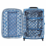 Travelpro Maxlite 5 | 3-Pc Set | 22" Carry-On & 26" Exp. Rollaboard With Travel Pillow (Azure Blue)