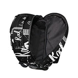 LORVIES Electric Guitar Rock And Roll Casual Backpack School Bag Travel Daypack