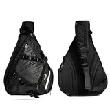 SEEU 32L Oversized Sling Bag Backpack, Crossbody Bag Gym Backpack Outdoor Hiking Travel Bag for Men