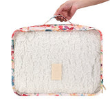 HiDay 7 Set Travel Organizer Bag System, 3 Packing Cubes + 3 Pouches + 1 Toiletry Organizer bag, Premium quality