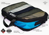 Compression Packing Cubes | Triple Zipper | Separate Clean & Dirty Compartments w/Flexible Separator | YKK Zippers